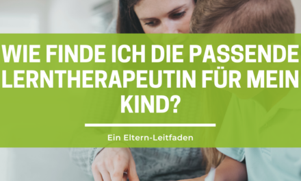 Lerntherapeutin finden