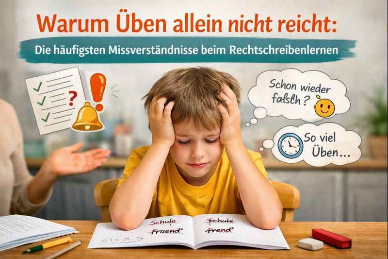 Missverständnisse beim Rechtschreibenlernen